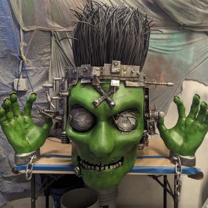 Puppets and Costumes for Metal Band Static-X