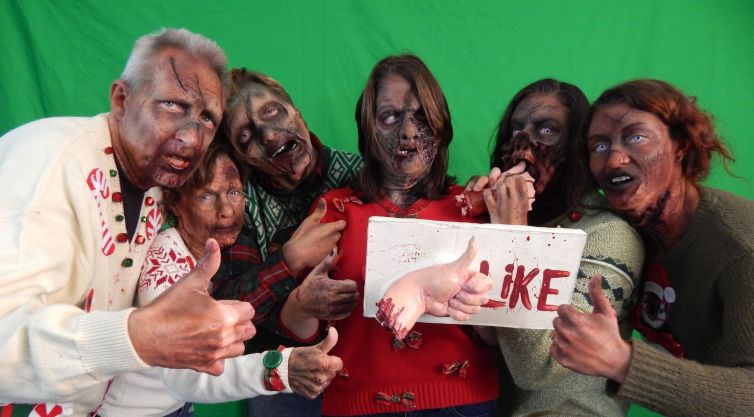 Zombies like the green screen