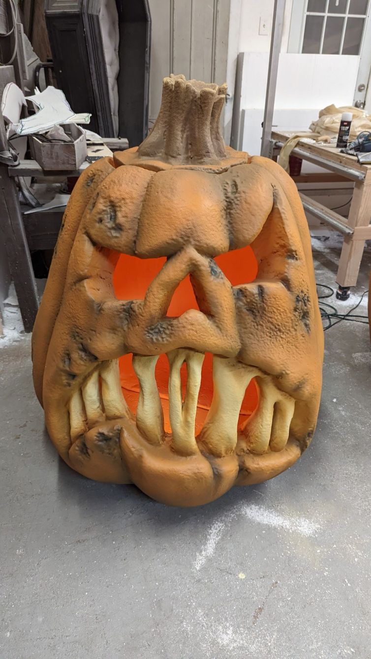 Proportioned Jack-O-Lantern