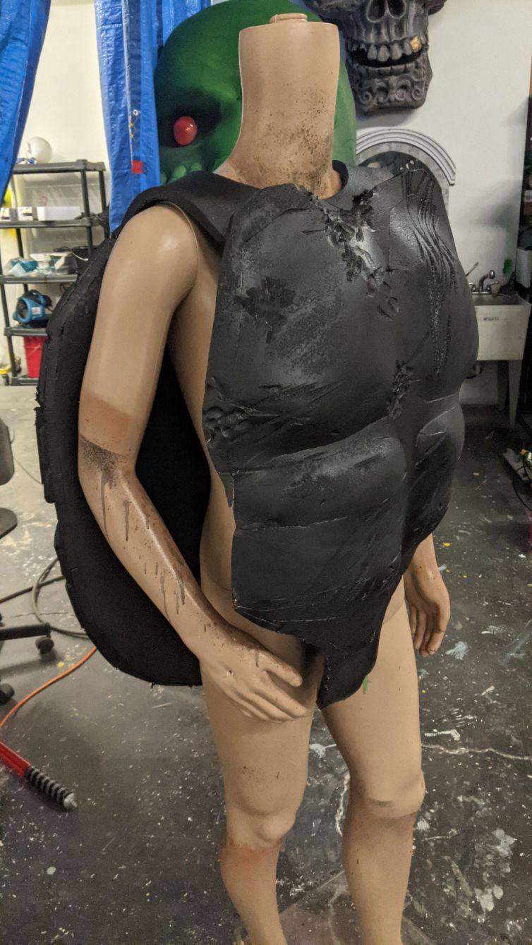 Zombie Teenage Mutant Ninja Turtle Shell Foam Fabrication Costumes