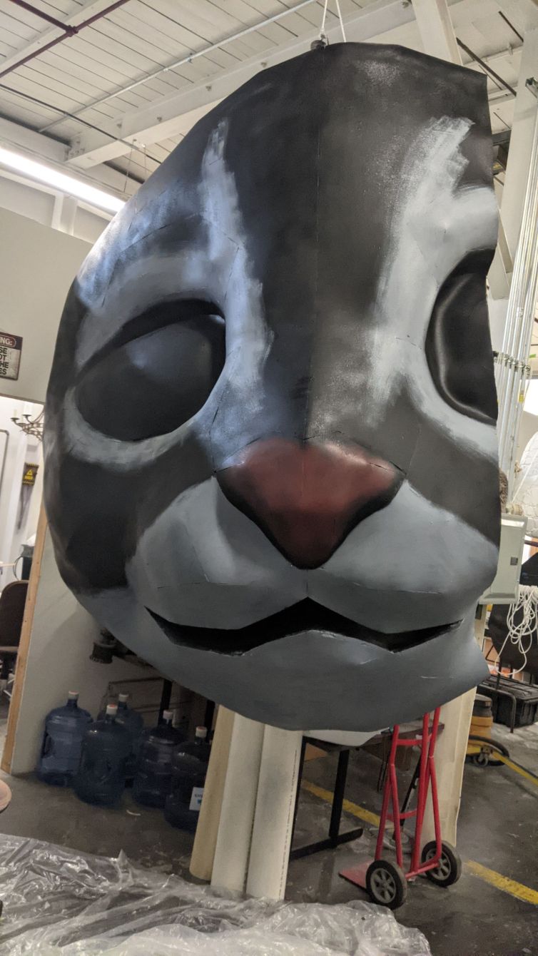 Base painting the giant cat