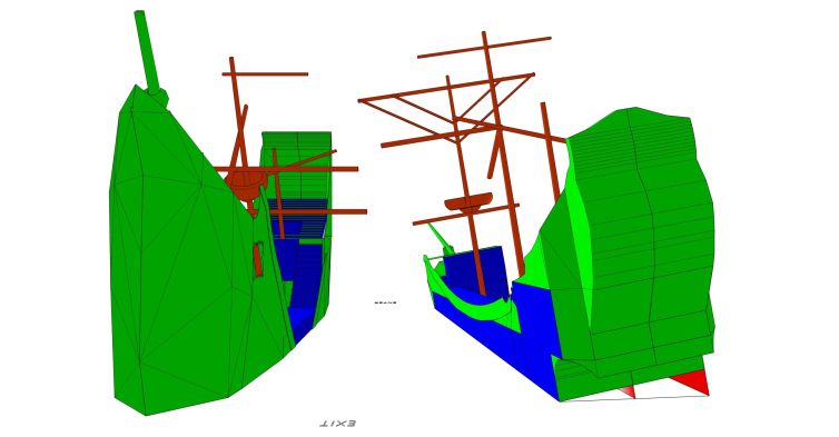 Both ships designed together exit