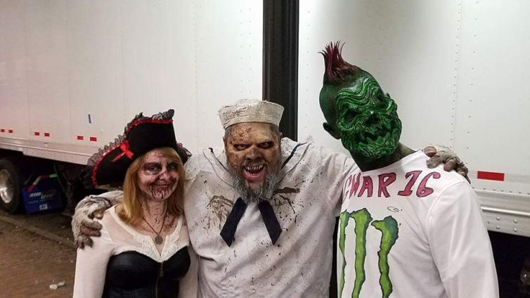 Undead Pirate, Demon Sailor, and Monster Energy Monster