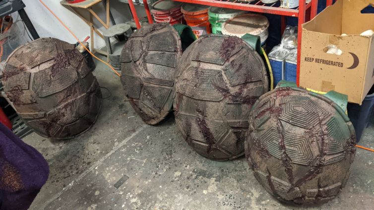 Zombie Teenage Mutant Ninja Turtle Shell Foam Fabrication Costumes