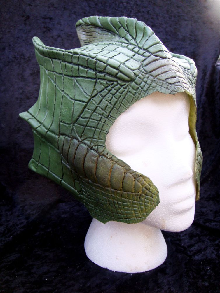 Silurian reptile-style paint job