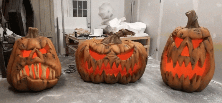 Jack-O-Lantern Glow GIF