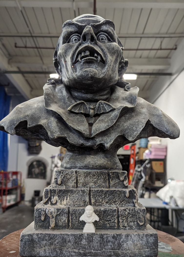 Vampire Bust 3D Scan & Print Test