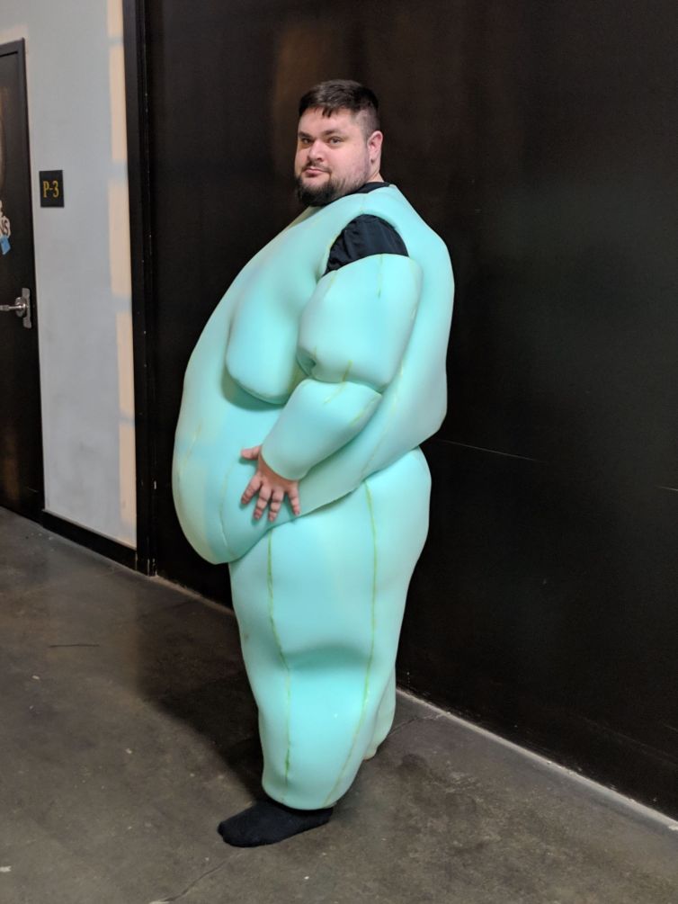 Fat suit testing