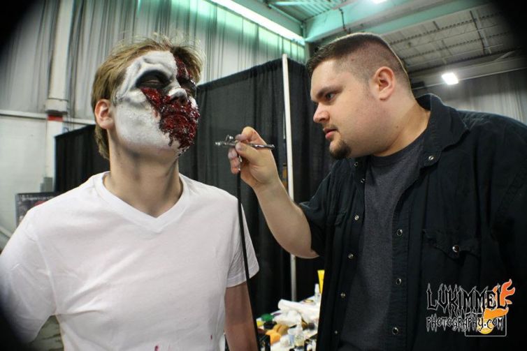 Makeup competition at National Haunters Convention