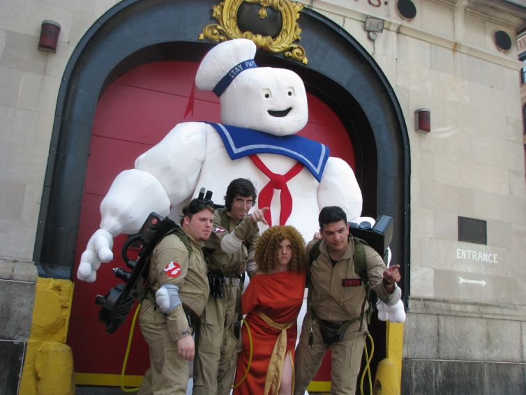 13' Version - NYC Firehouse photo-shoot with Minions of Gozer