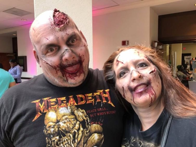 Happy zombies at Lock City Comic Con