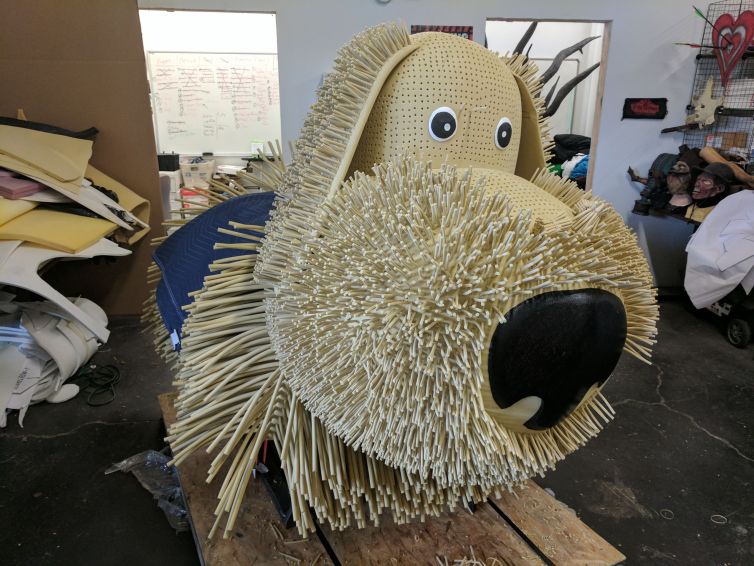 Giant koosh dog