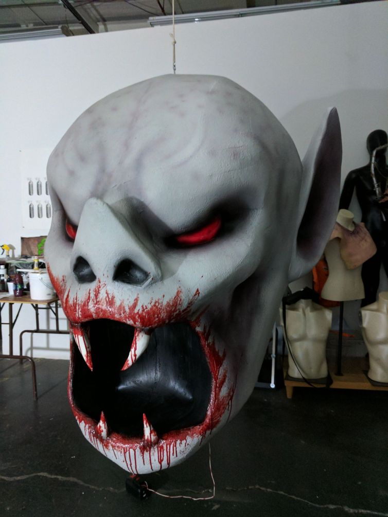 Giant Vampire Head