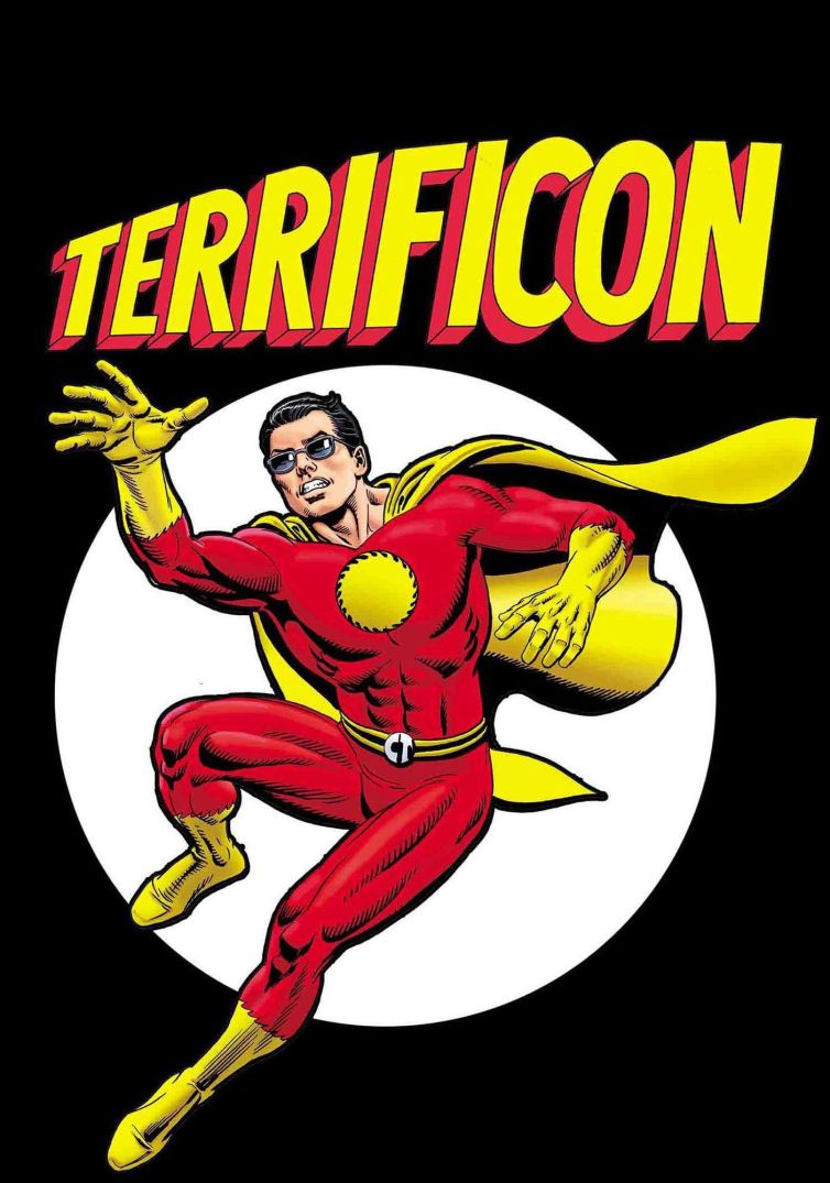 Captain TerrifiCon comic book style artwork